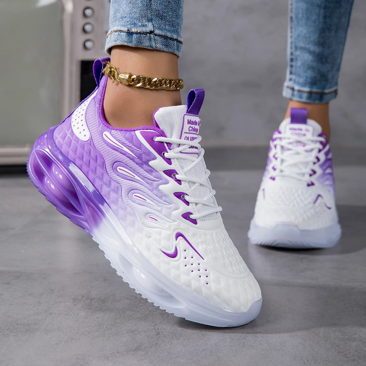 Lightweight Mesh Running Shoes For Men And Women With Cushion