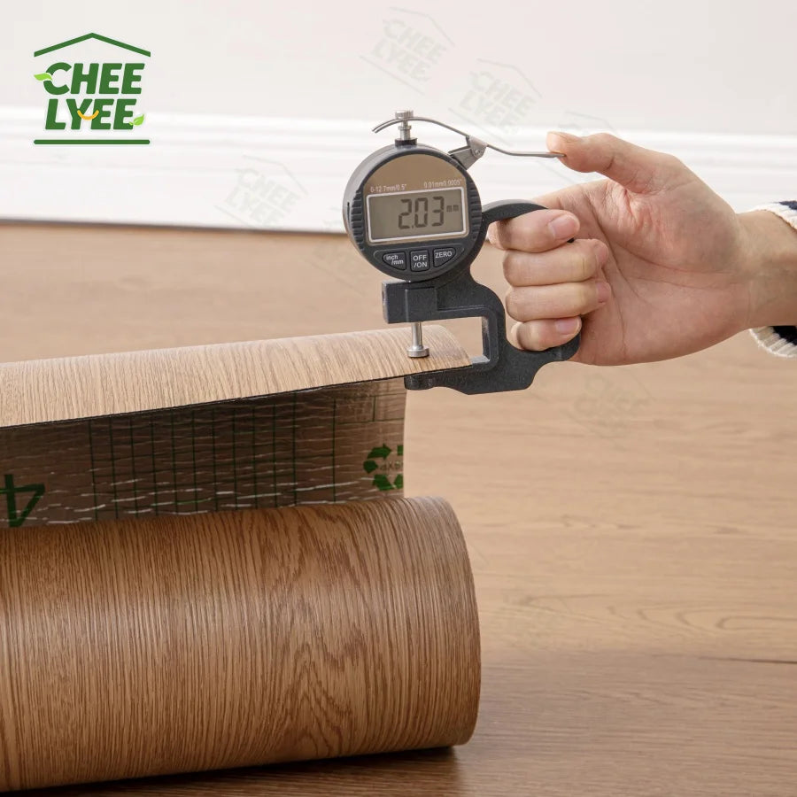 Two Rolls Self-Adhesive Wall And Floor Sticker Wood Grain Marble Design