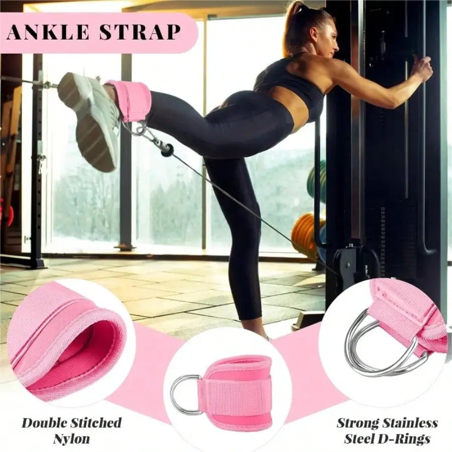 Barbell Pad Kit 5pc Set For Squats Hip Thrusts Deadlifts