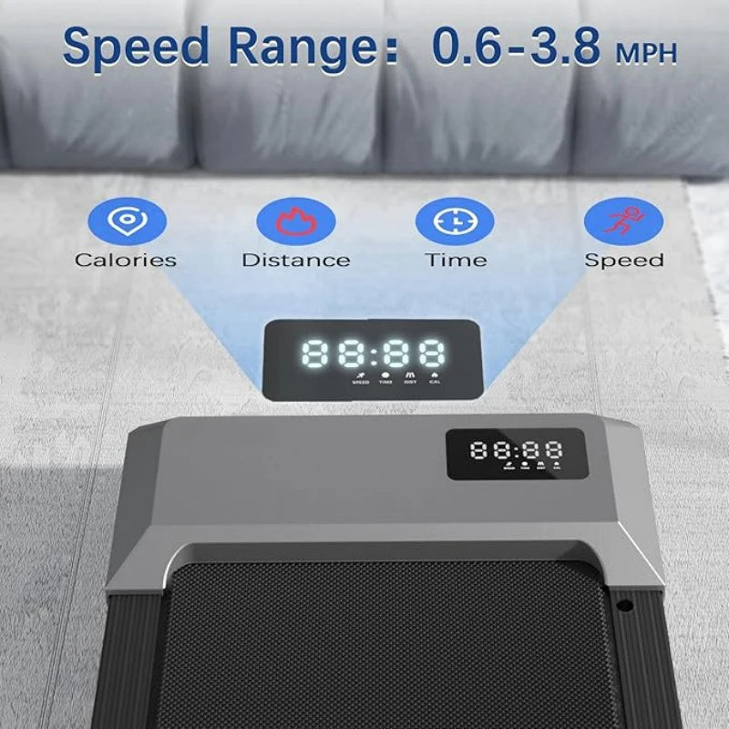 Superun 2in1 Treadmill for Home 2.5HP Walking Running Fitness Machine