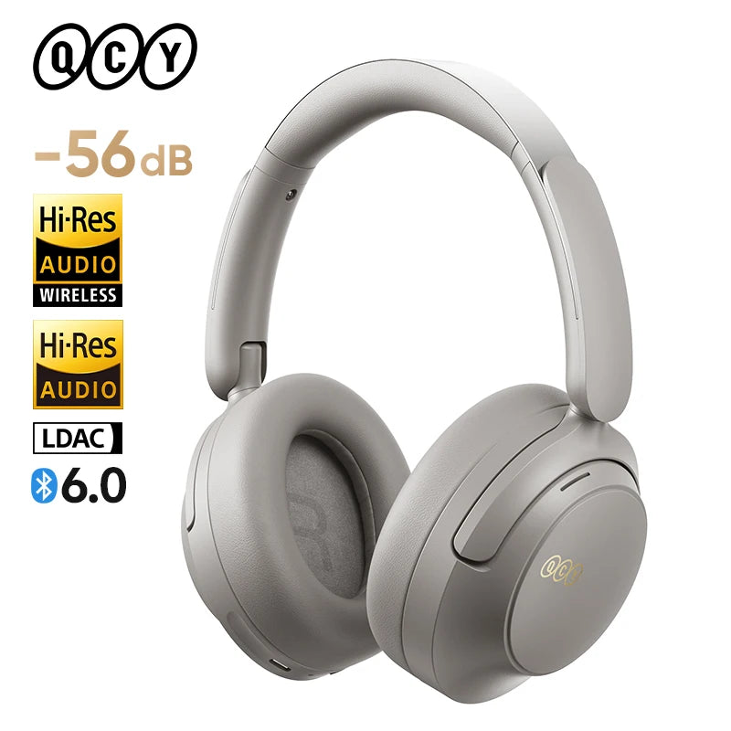 QCY H3S Wireless Headphones Hi Res LDAC Spatial Sound ANC