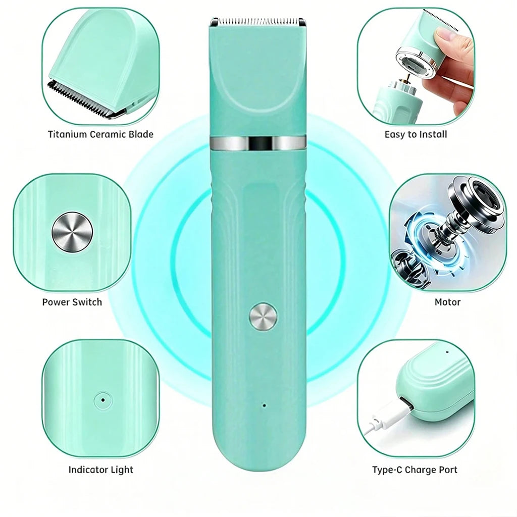 Shuyu Rechargeable Pet Hair Clipper Cordless Dog Cat Trimmer