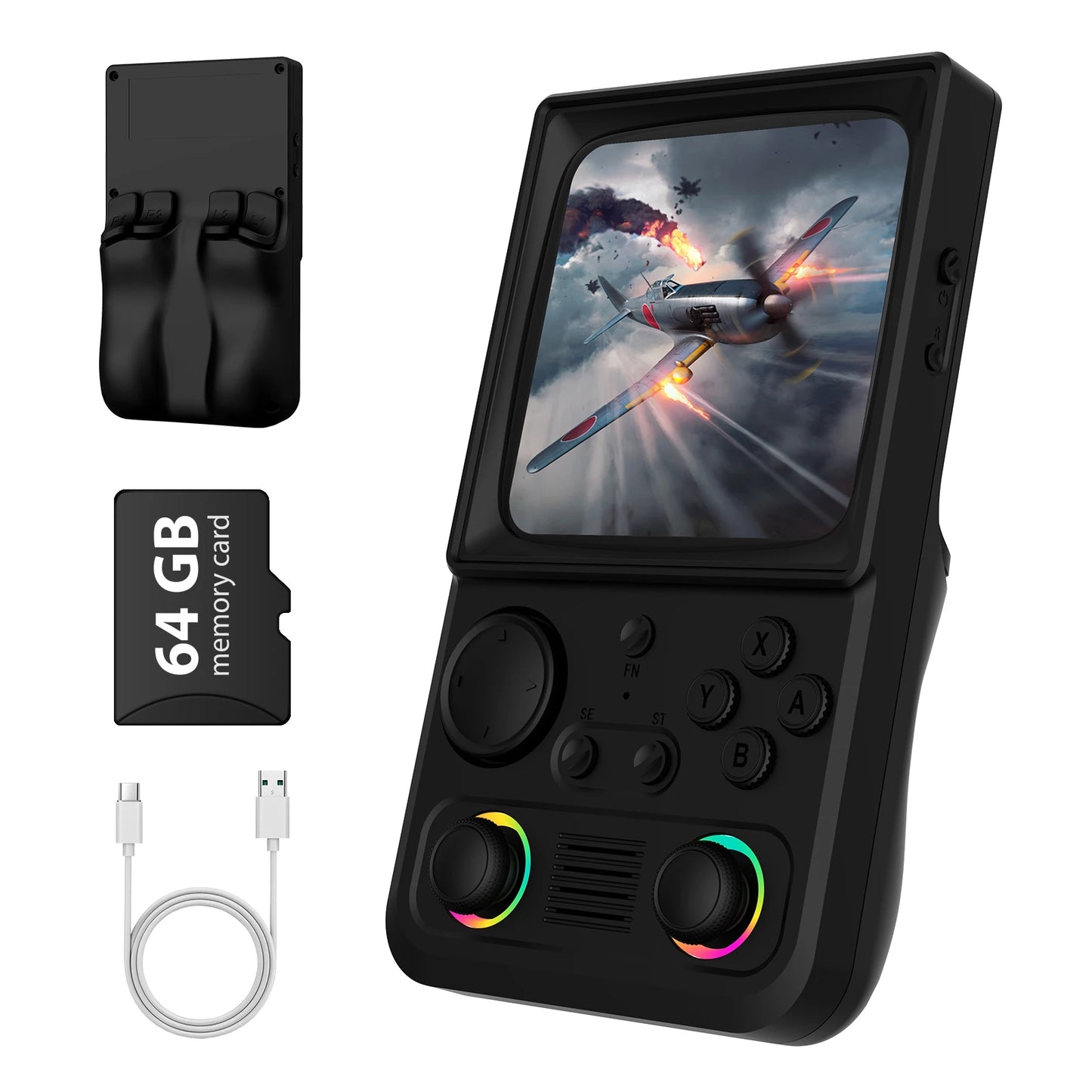 AISLPC R36T MAX Handheld Game Console 64GB 128GB Games