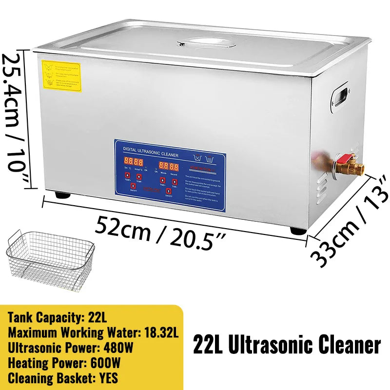 SucceBuy Ultrasonic Cleaner Portable Dishwasher Home Cleaning Appliance