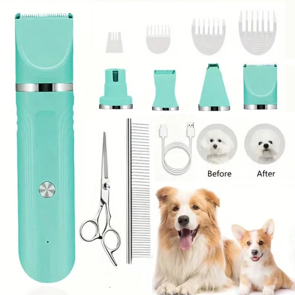 Shuyu Rechargeable Pet Hair Clipper Cordless Dog Cat Trimmer