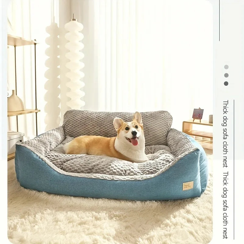 BOFNL Premium Soft Dog Sofa Bed Fiber Plush Pet Mattress