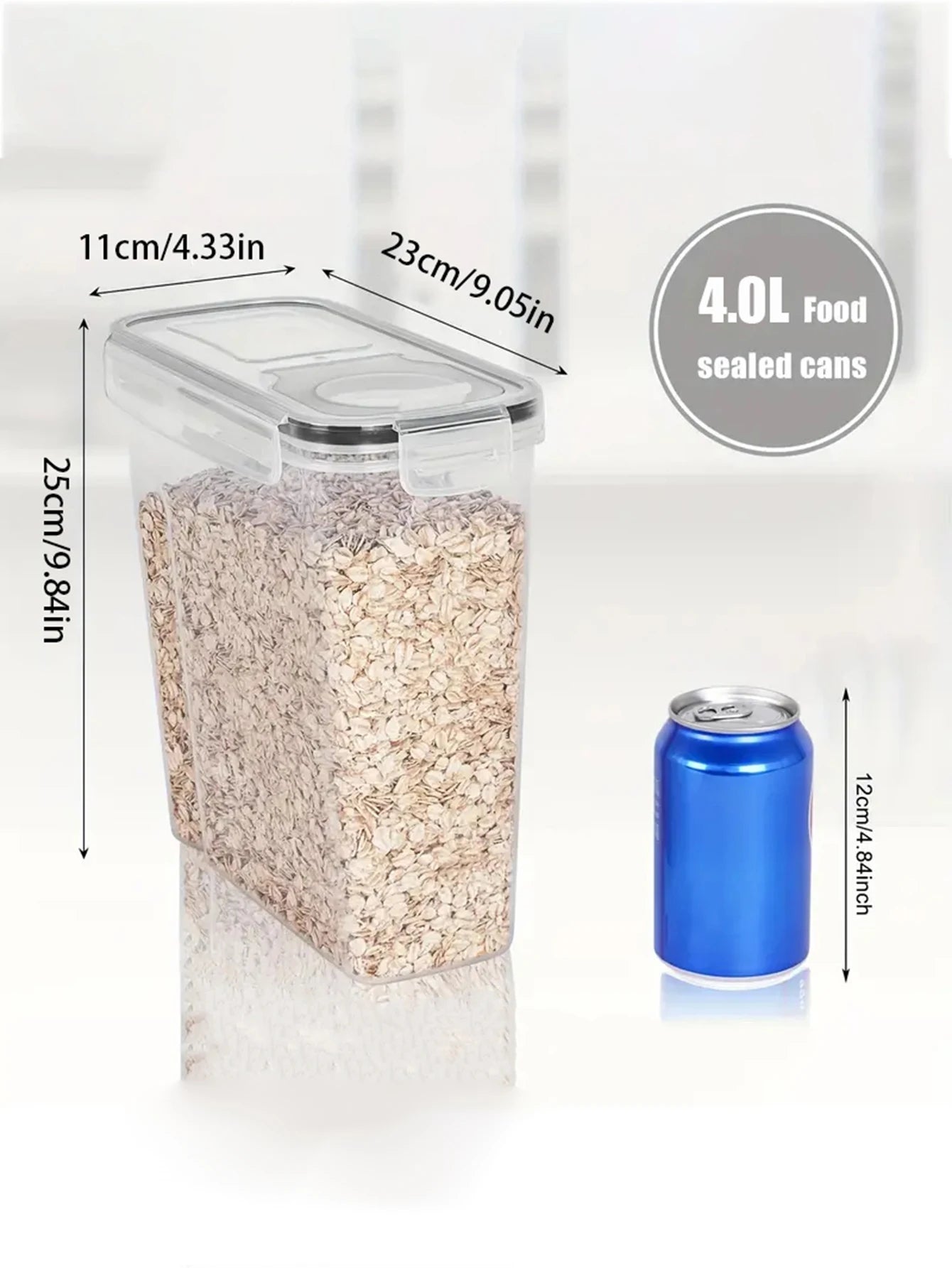 Airtight Food Storage Containers With Lids For Kitchen Organization