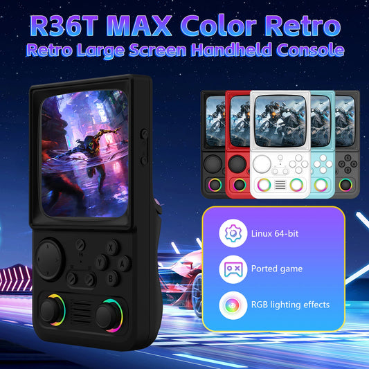 AISLPC R36T MAX Handheld Game Console 64GB 128GB Games