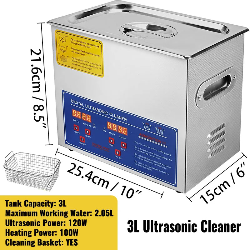 SucceBuy Ultrasonic Cleaner Portable Dishwasher Home Cleaning Appliance