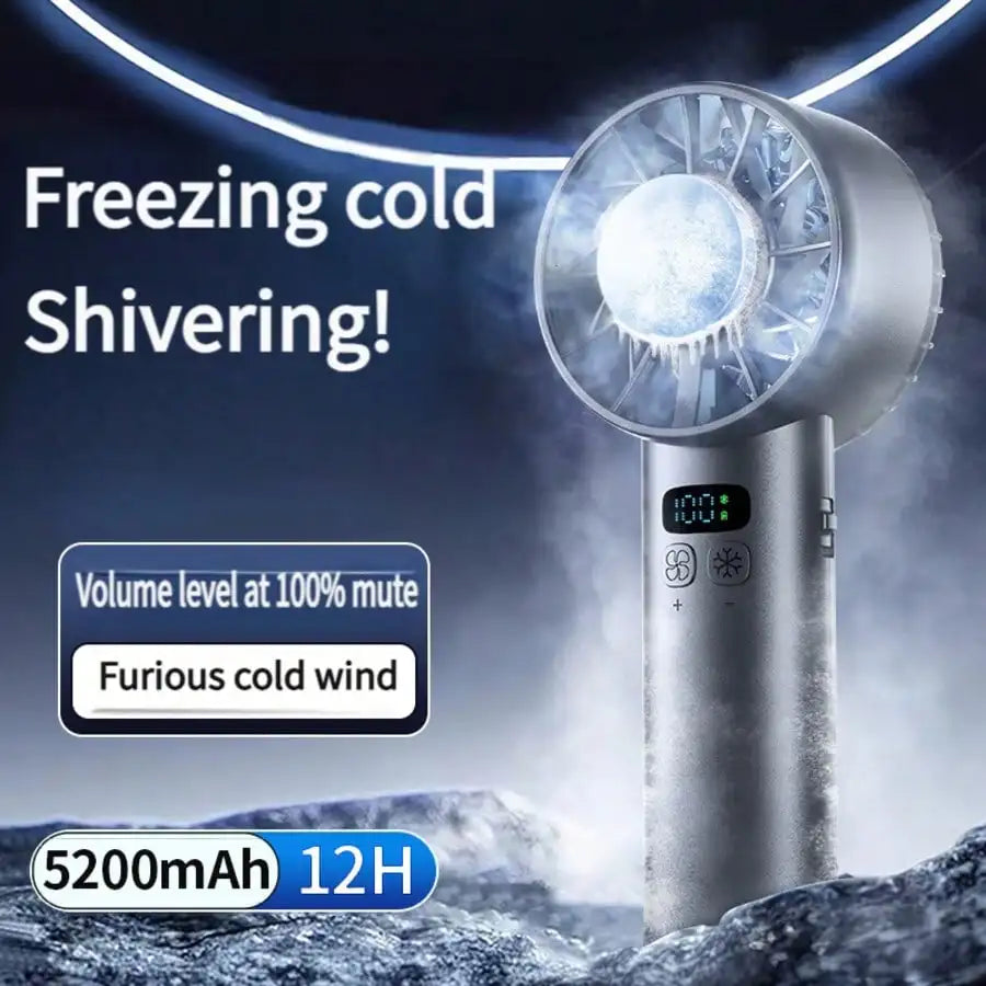 Creara ma Portable Usb Handheld Fan With Led Display