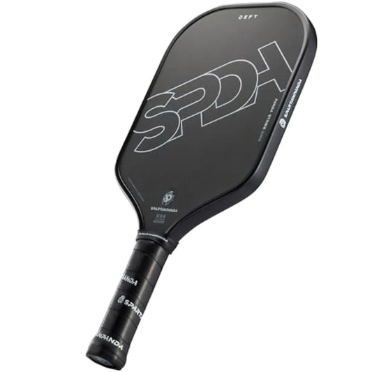 Carbon Fiber Pickleball Paddle Elongated Edge Racket For Pro Control