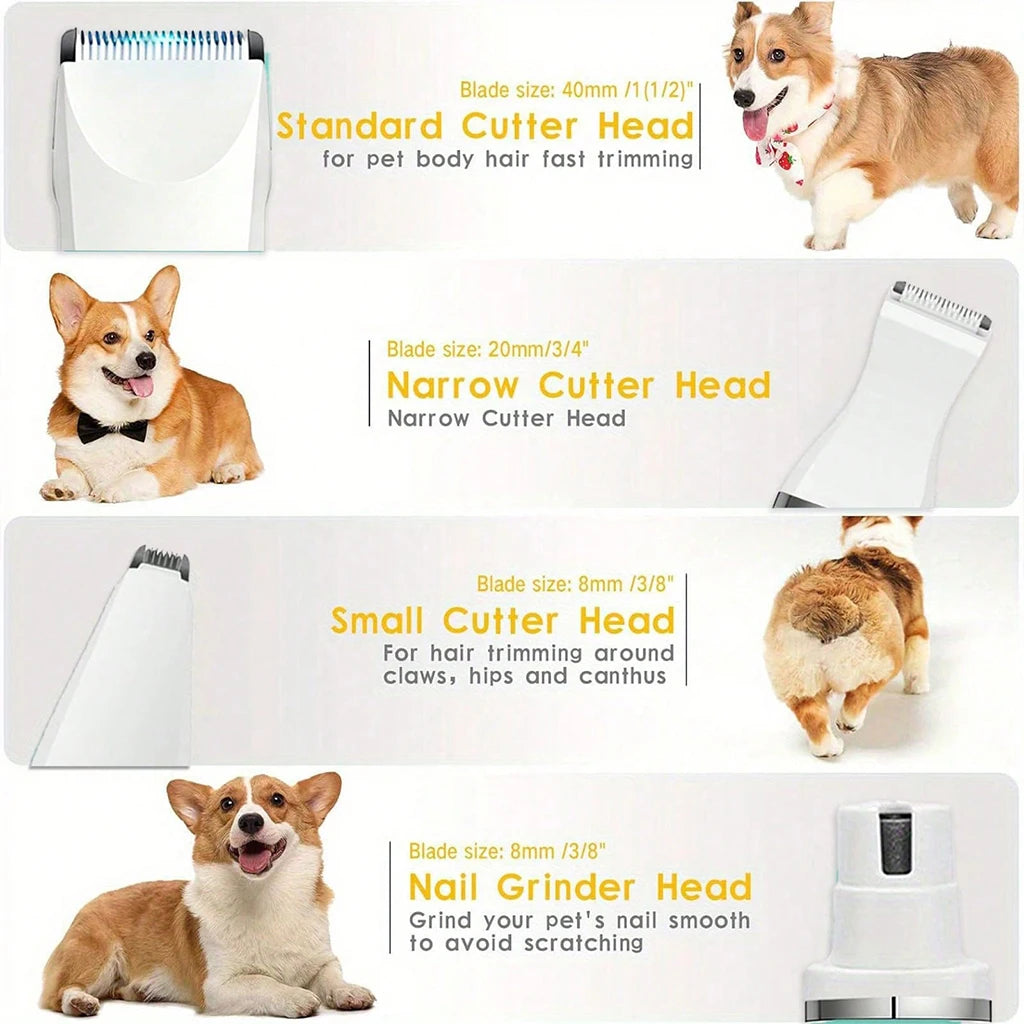 Shuyu Rechargeable Pet Hair Clipper Cordless Dog Cat Trimmer