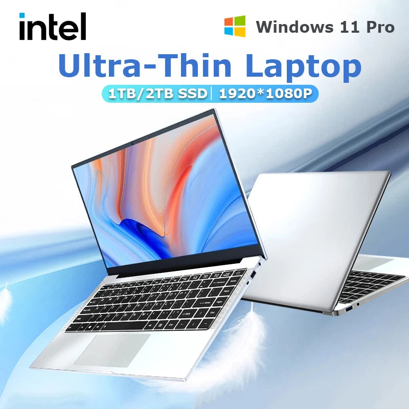 Xia Man Windows 11 Pro Laptop Intel Atom A3950 12GB RAM 1TB SSD