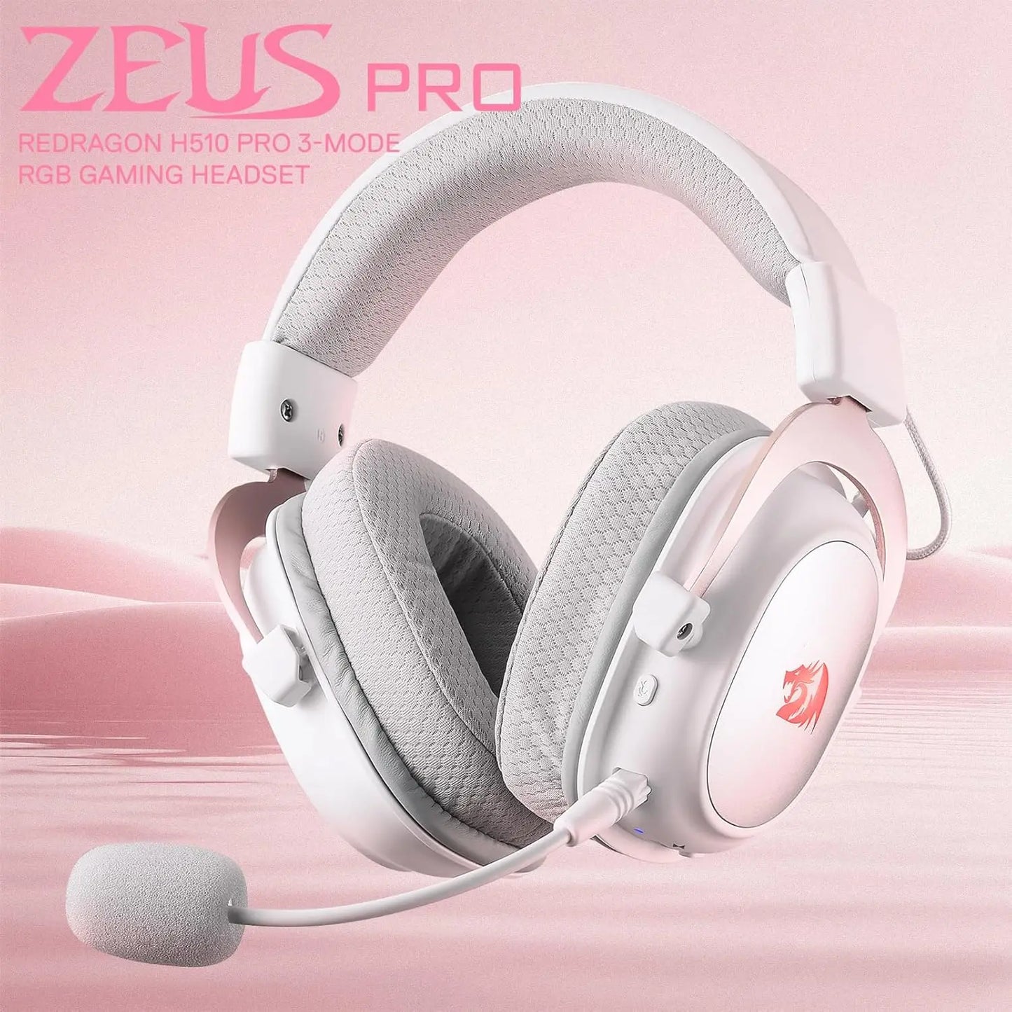 Redragon H510 Pro RGB Gaming Headset 7.1 Surround Sound