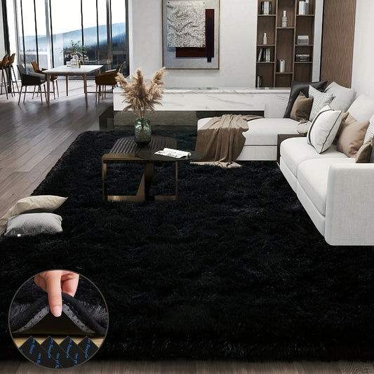Aubusson Style Plush Geometric Area Rug Polyester For Bedroom Decor