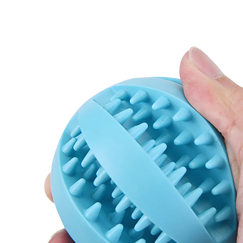 No Brand Rubber Dog Leakage Puzzle Ball Teething Toy