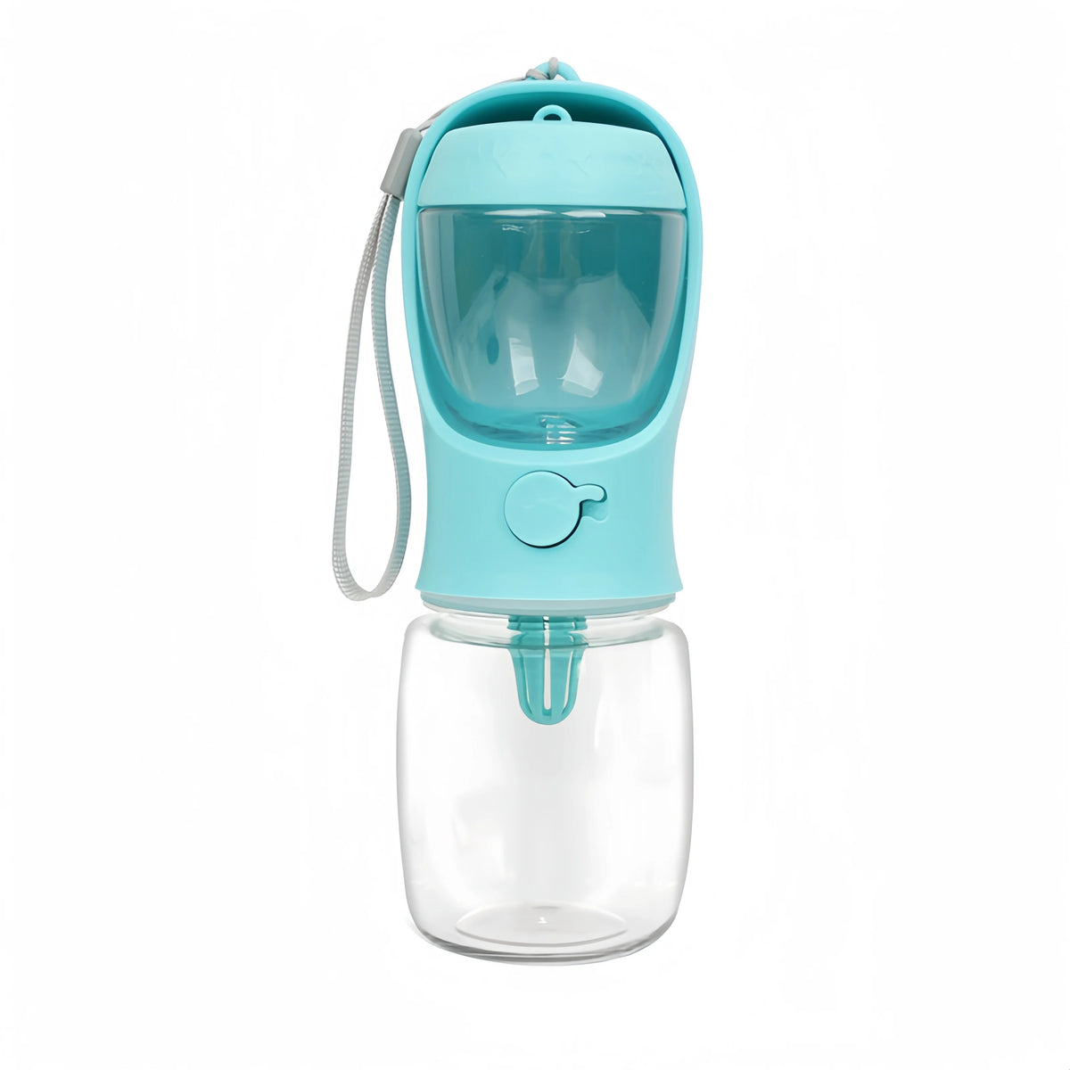 Portable Dog Cat Outdoor Travel Water Bottle With Feeder and Bowl Container