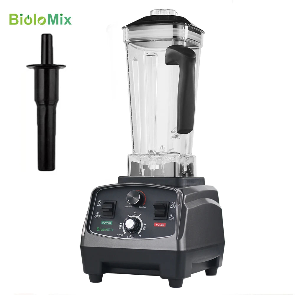 BioloMix Heavy Duty Timer Blender Juicer And Food Processor